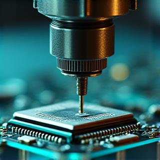 Robot per micro-assemblaggio elettronico